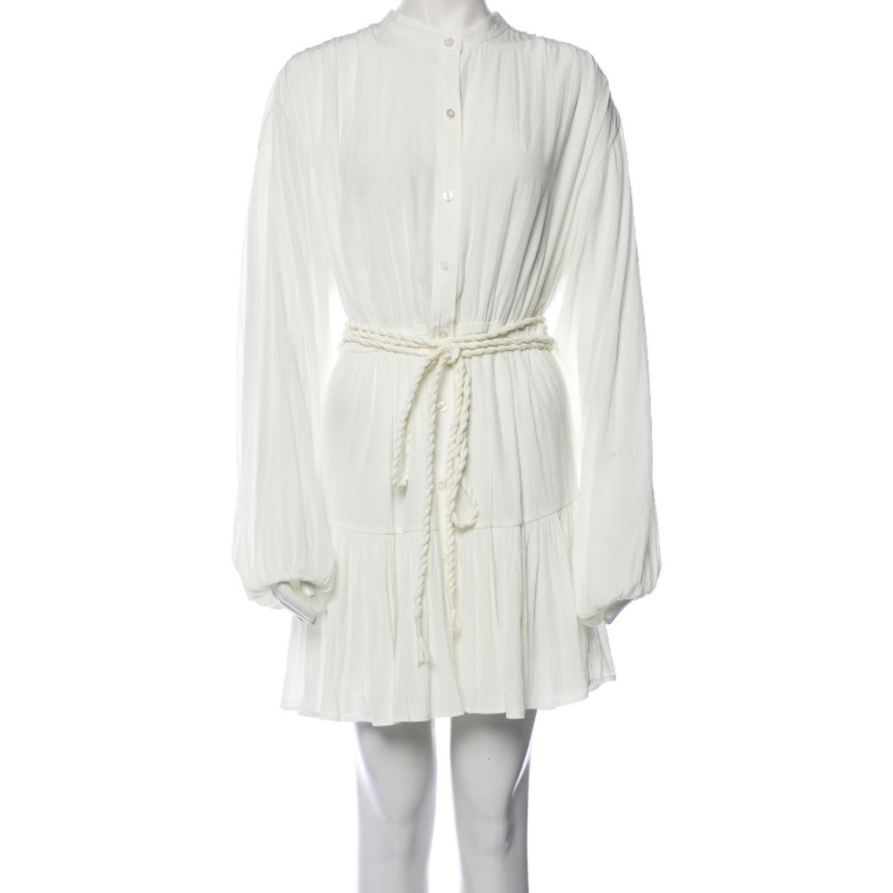 A.L.C. Silk White Dress